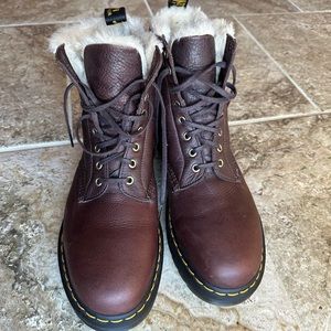 Dr Martens winter boots.